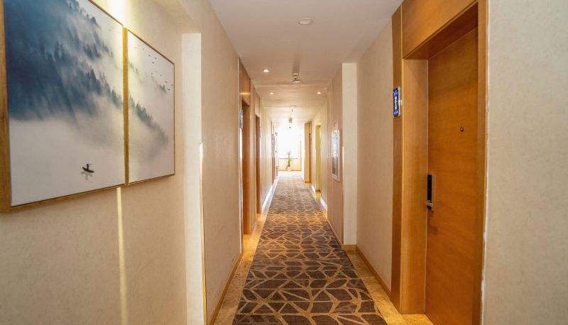 Area esterna dell'hotel - Jinlan Holiday Inn (Wuhan Science Park Subway Station Store)
