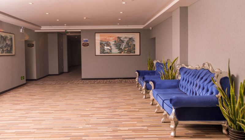 Buitenruimte van het hotel - Light Stay   Yuexiang Esports Hotel (Yangzhou Vocational University Jinghuacheng Branch)