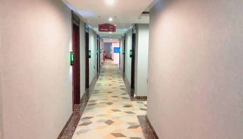 Buitenruimte van het hotel - Light Stay   Yuexiang Esports Hotel (Yangzhou Vocational University Jinghuacheng Branch)