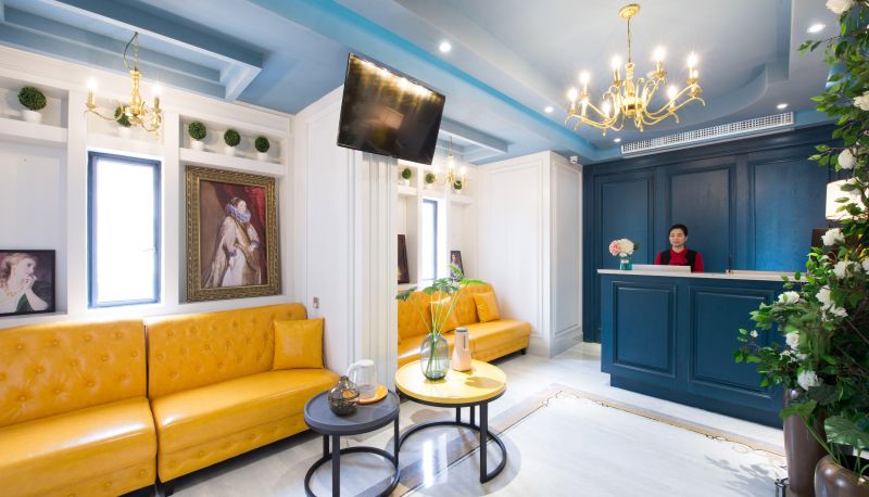 Zewnętrzna część hotelu - Jinzhu Art Boutique Hotel (Wuhan Huanghelou Store)