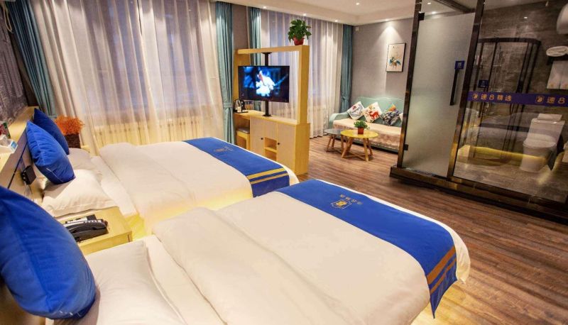 Zimmer - Super 8 Selected Hotel (Tongliao Xiangyang Street Jiaotong Primary School Store)