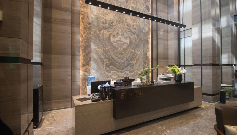 Zewnętrzna część hotelu - Peace Seal Holiday International Hotel Apartment (Tianjin Fifth Avenue Branch)