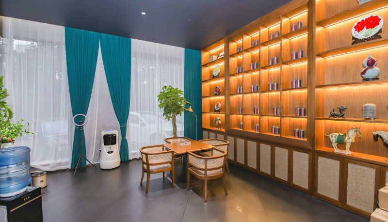 Buitenruimte van het hotel - Yizhi Hotel