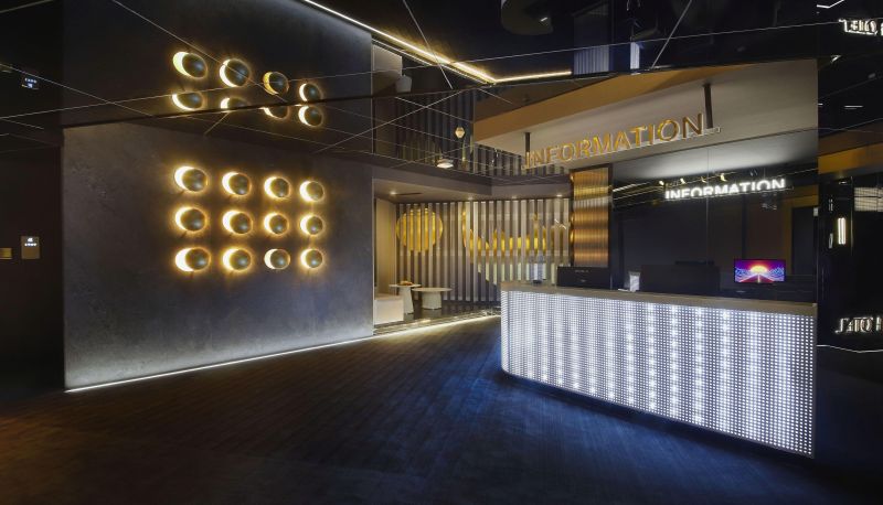 Zona exterior del hotel - Yixi · Magic Moon High Altitude Intelligent Design Hotel (South Railway Station Store)