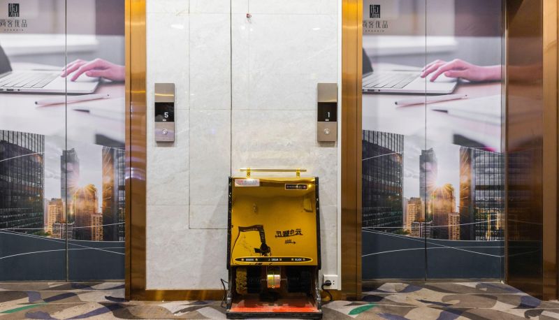 Buitenruimte van het hotel - Shangke Youpin Hotel (Zhumadian Xincai World Trade Plaza Store)