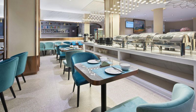 Buitenruimte van het hotel - Lanou Hotel (Haikou Provincial Government Sun Moon Duty Free Store)