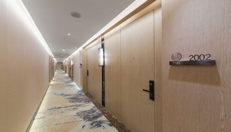Hotel Außenbreich - Happy Avenue) Taoranting International Hotel (Tieji Road Subway Station Store