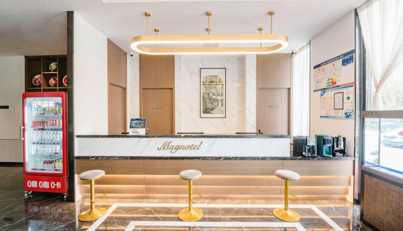Area esterna dell'hotel - Magnolia Hotel (Longmen High-speed Railway Station Store of Luoyang Municipal Government)