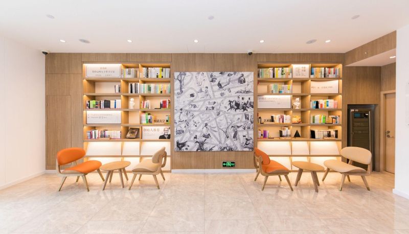 Buitenruimte van het hotel - Hanting Youjia (Shanghai Jiayi Road Subway Station Branch)
