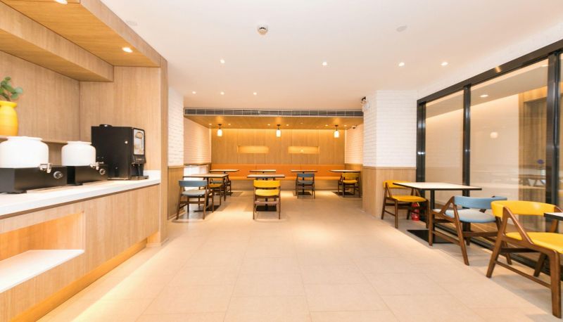 Buitenruimte van het hotel - Hanting Youjia (Shanghai Jiayi Road Subway Station Branch)