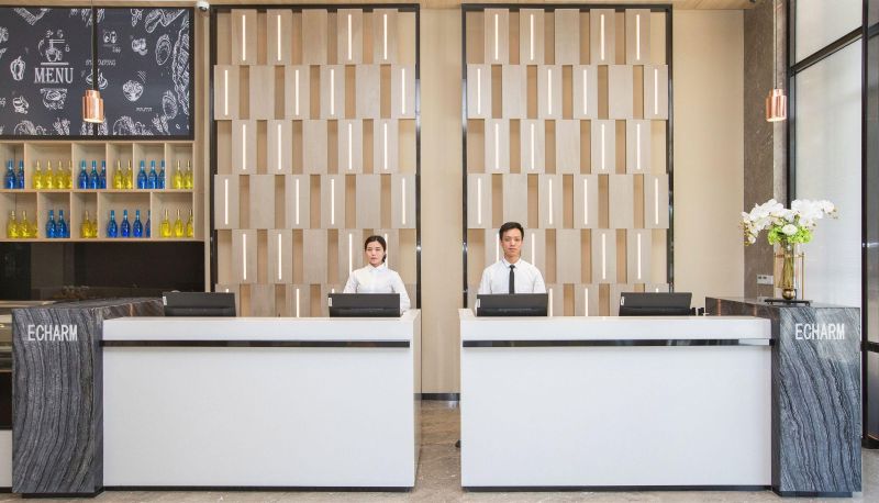 Area esterna dell'hotel - Yishang Hotel (Shenzhen International Convention and Exhibition Center Airport Store)