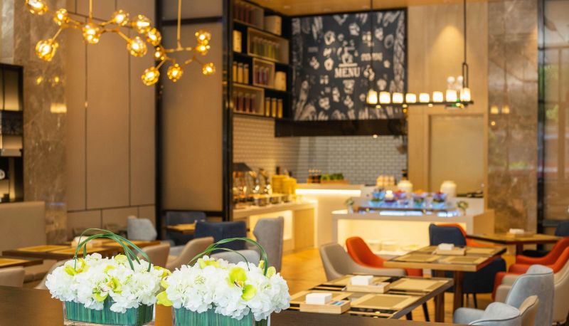Area esterna dell'hotel - Yishang Hotel (Shenzhen International Convention and Exhibition Center Airport Store)