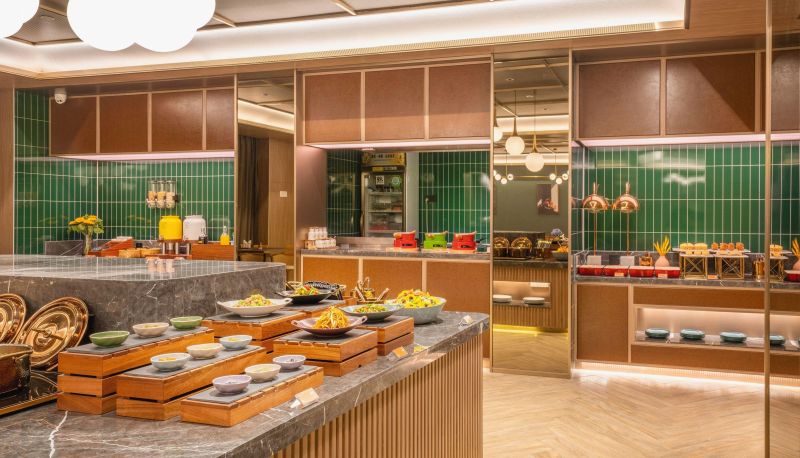 Area esterna dell'hotel - Orange Hotel (Yantai Development Zone Golden Beach Store)
