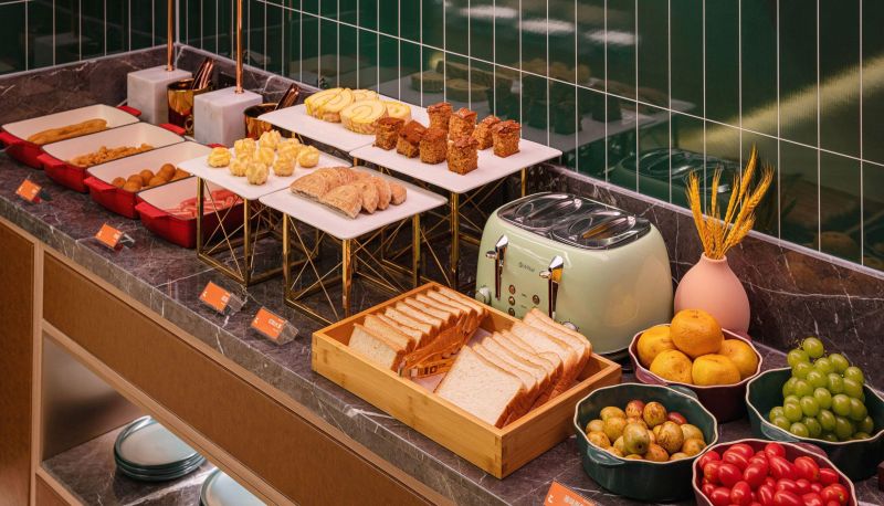 Area esterna dell'hotel - Orange Hotel (Yantai Development Zone Golden Beach Store)