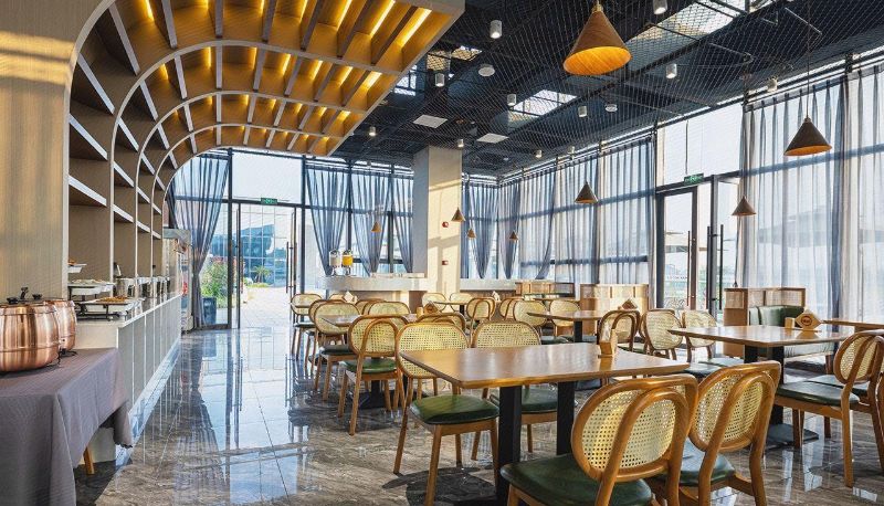 Area esterna dell'hotel - Longqi Hotel (Zigong Fantawild Dinosaur Kingdom Branch)