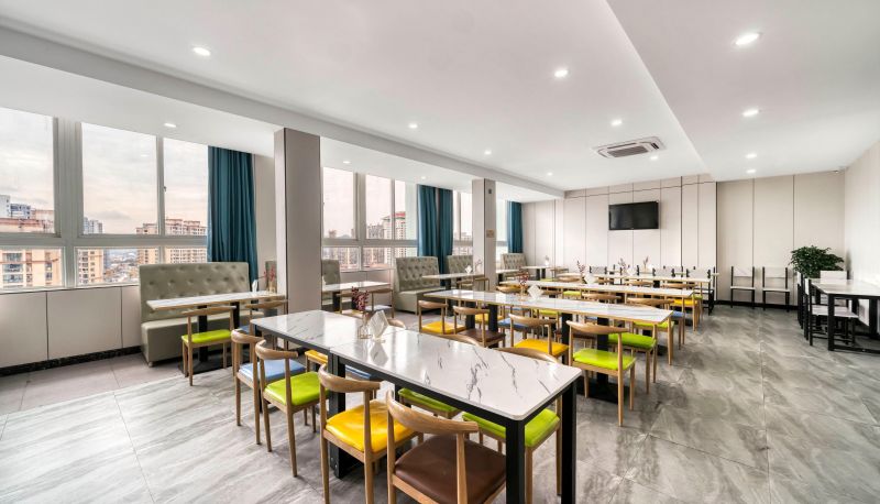 Area esterna dell'hotel - Yilong Xicheng International Hotel (Tiantai Mountain Scenic Area High speed Railway Station Branch)