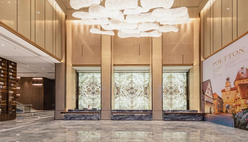 Area esterna dell'hotel - Platinum International Apartment (Guangzhou Panyu Government Center Riverside Subway Station Branch)