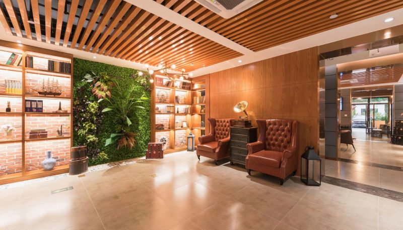 Area esterna dell'hotel - Zhe · Fei Hotel (Beijing University of International Trade and Technology Pingyuan Subway Station Store)