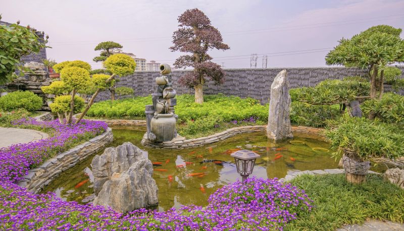 Zona exterior del hotel - Longji Garden Hotel