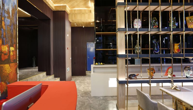 Area esterna dell'hotel - Jiuling Luxury Fashion Boutique Hotel (Yantai Wanda Plaza Store)