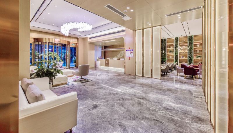 Fitnessraum - Lavande Hotel Chongqing Dadukou Pedestrian Street Xinshan Village Subway Station Store ( Dadukou pedestrian street, Chongqing)