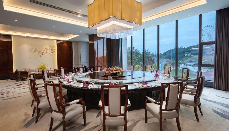 Area esterna dell'hotel - Xinyi Lotus Lake Wyndham Hotel