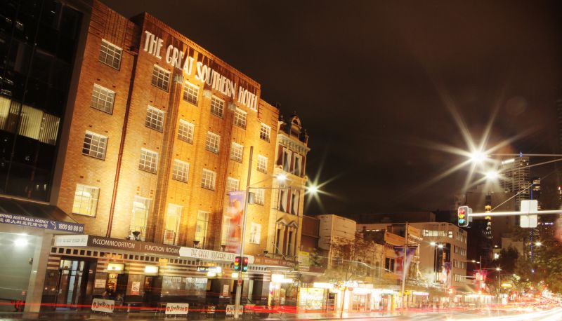 Zewnętrzna część hotelu - Great Southern Hotel Sydney