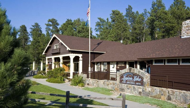Außenansicht - Legion Lake Lodge VA