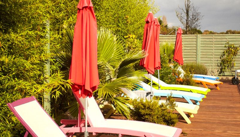 Terrace - Carnac Lodge & Hôtel