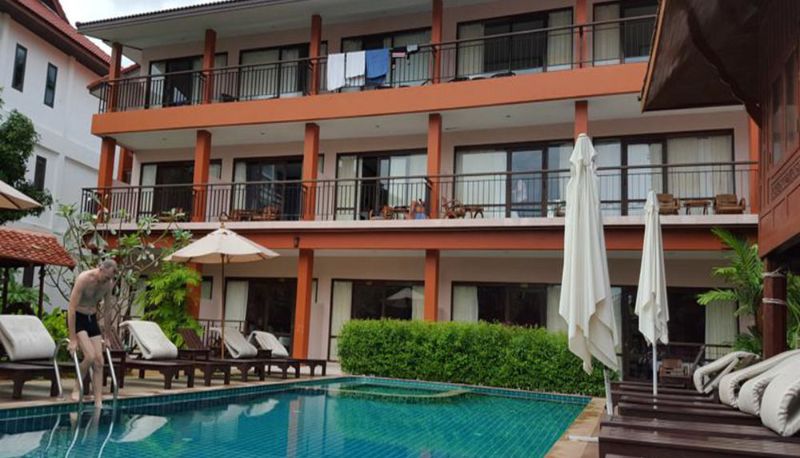 Buitenruimte van het hotel - Grand Thai House Resort