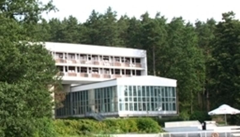 Zewnętrzna część hotelu - Kormoran