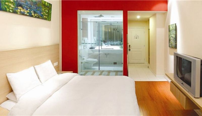 Innenbreich - Hanting Hotel Xinjiekou Hubu Street