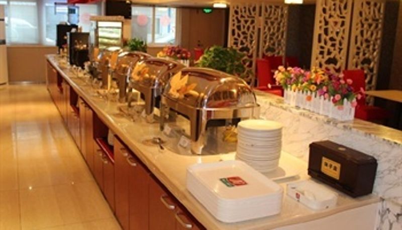 Frühstücksraum innerhalb des Restaurants - Jinjiang Star Yantai South Street Cultural Palace Hotel Yantai South Street Wenhuagong