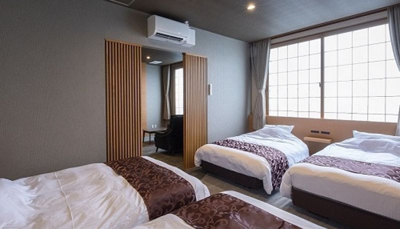 Vierpersoonskamer - (RYOKAN) Hotel Apple Land