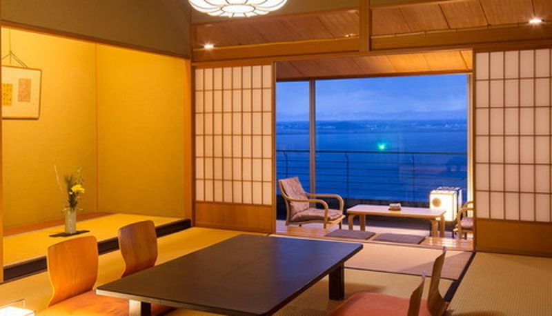Camera con vista lago - (RYOKAN) APA Hotel & Resort Kaga Katayamazu Onsen Kasuikyo