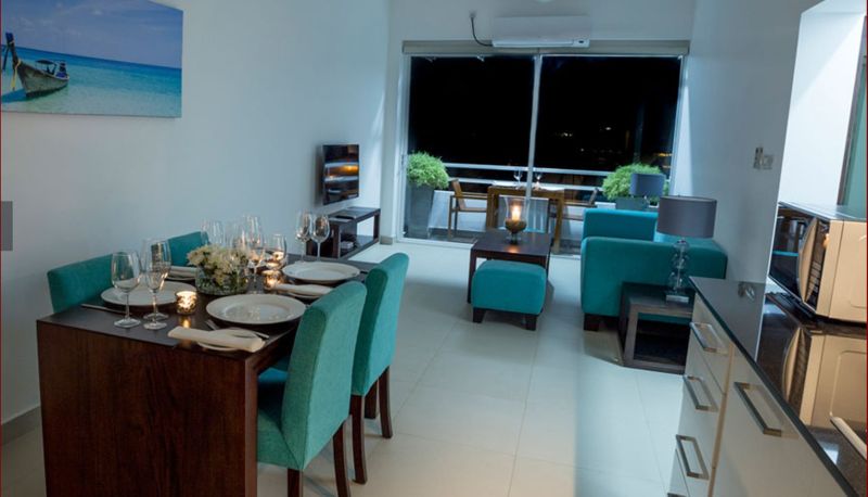 Vue intérieure - The Beach- All Suite Hotel