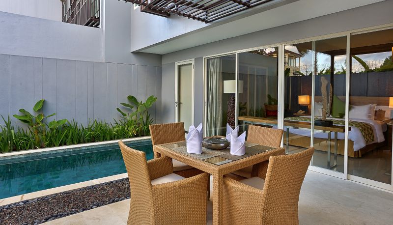Chambre avec vue sur la piscine - Tjendana Villas Nusa Dua