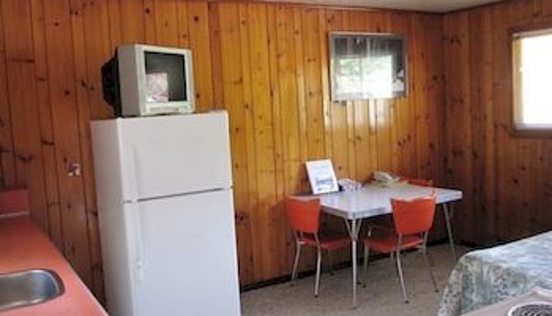 Kitchen area in the room - Ramakada Motel