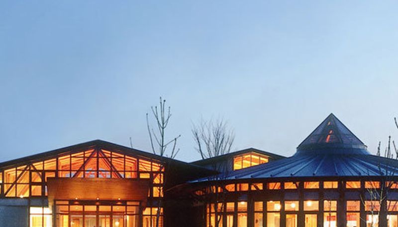 Widok na zewnątrz - Eo no Forest Training Center
