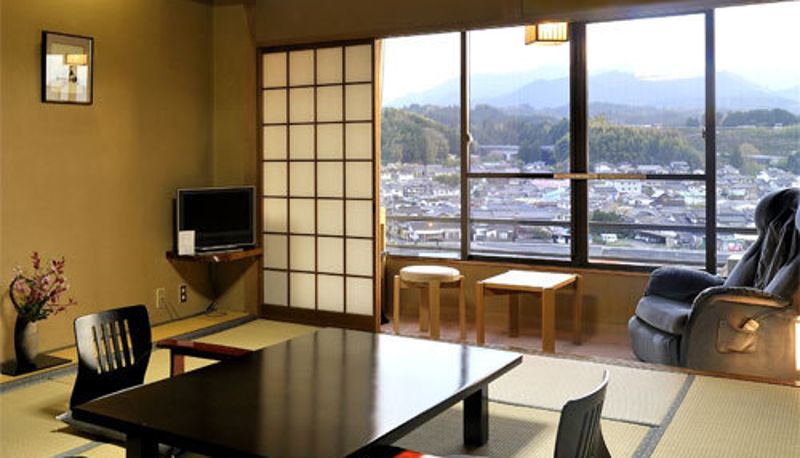 Camera con vista fiume - (RYOKAN) Ryokan & Sauna Yorozuya Hita