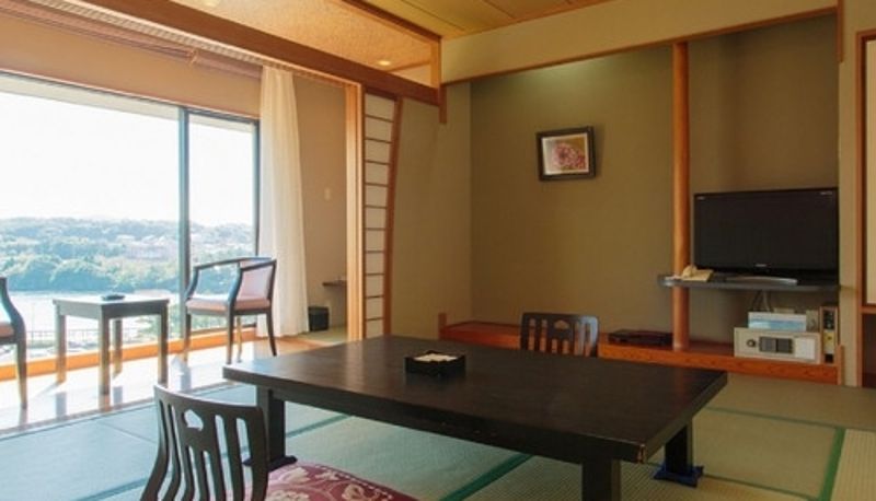 Zimmer mit Meerblick - (RYOKAN) View Hotel Iki (Ikishima)