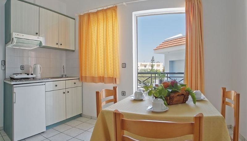 Keuken in de kamer - Athena Apartments
