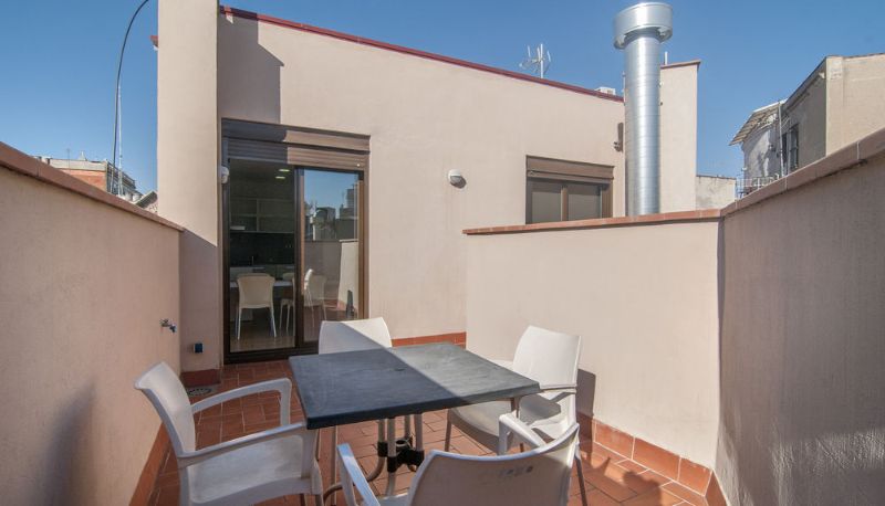 Terrasse - Tamarit Apartments