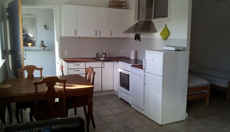 Coin cuisine dans la chambre - Askegaarden Apartments