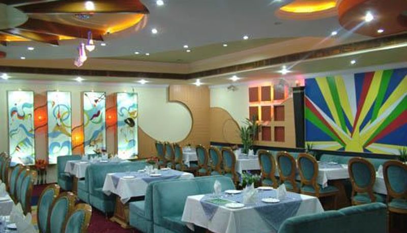 Sala śniadaniowa w restauracji - Hotel Mukut Mahal