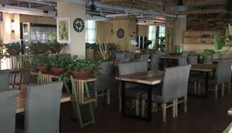 Frühstücksraum innerhalb des Restaurants - Luoyang Shuizhongyang Hotel