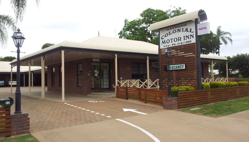 Reception - Gayndah Colonial Motor Inn