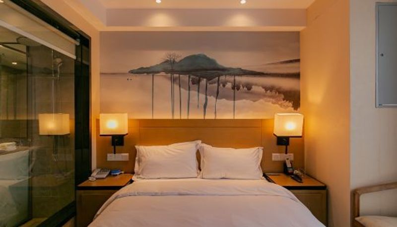 Chambre avec vue sur la rivière - Suining International Convention and Exhibition Center) Bokai Landscape Hotel (Wanda Plaza Shop