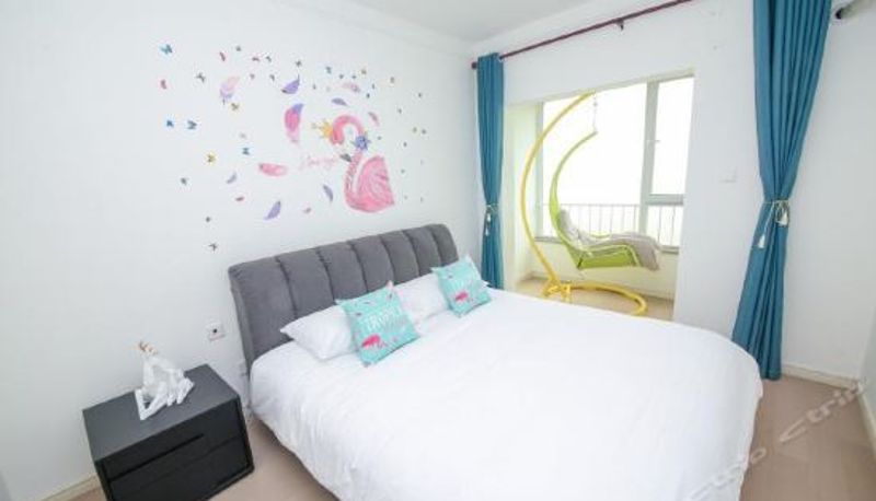 Pokój typu superior - Lejiaxuan HOME Seaview Holiday Apartment (Yantai Zhaoshang Marbella)