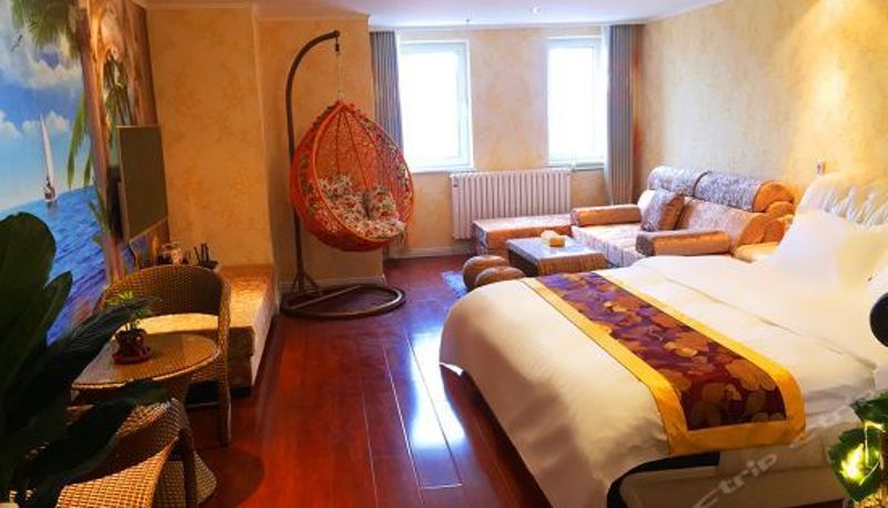 Pokój typu superior - Parallel World Sea-view Hotel (Yantai South Street Wanda Apartment)